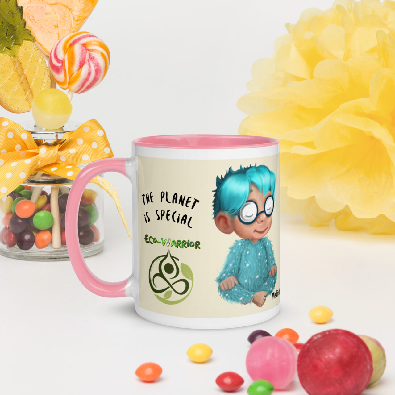 The Planet is Special Mug Turquo and Jasper - Image 11