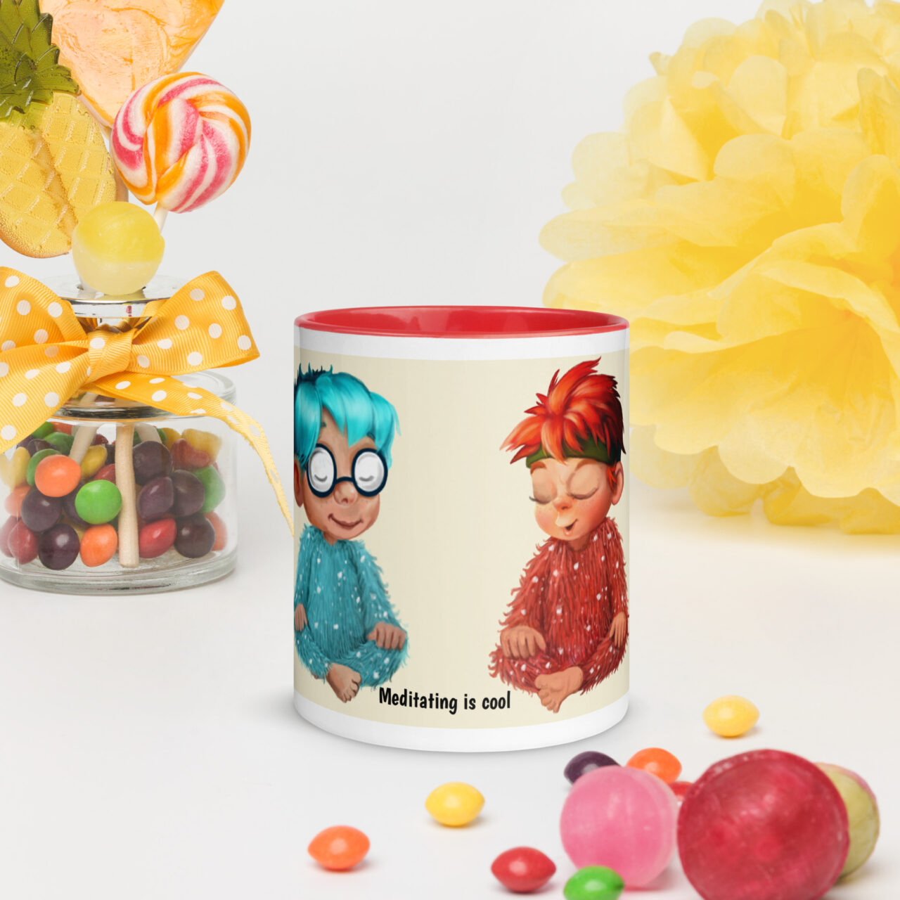 The Planet is Special Mug Turquo and Jasper - Image 6