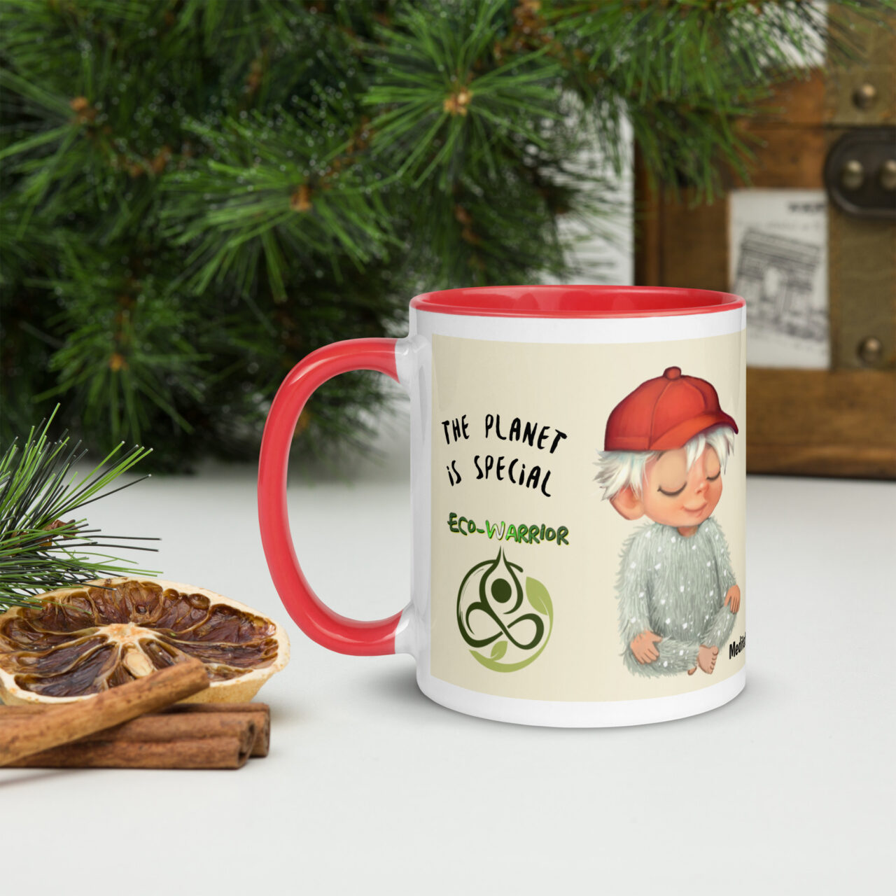 The Planet is Special Mug - Aqua and Gyp - Image 3