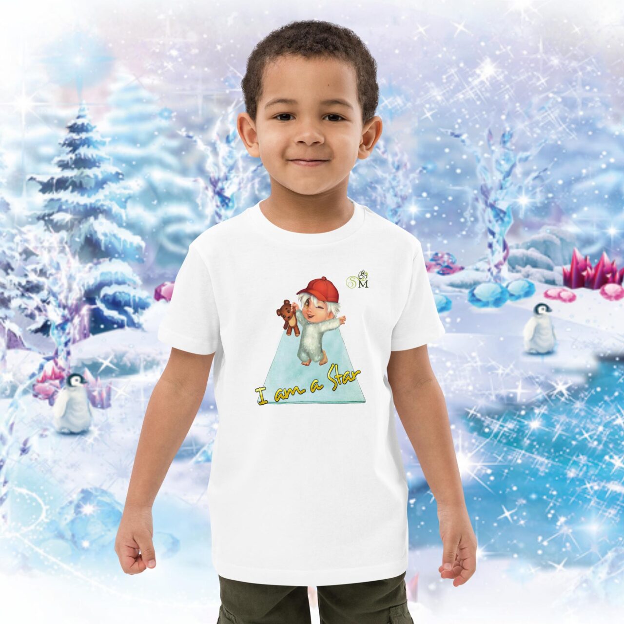 Children's Yoga T-Shirt  I am a Star