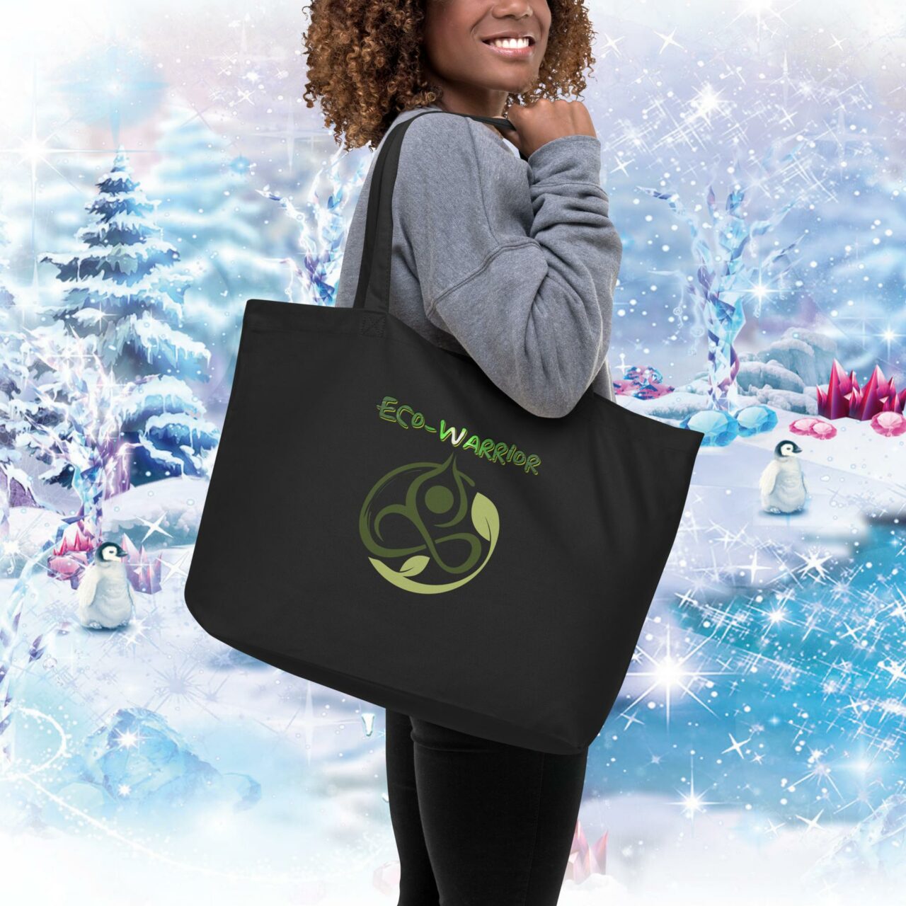 Express Yourself Tote Bag Topaz Wake Up and Change - Image 3