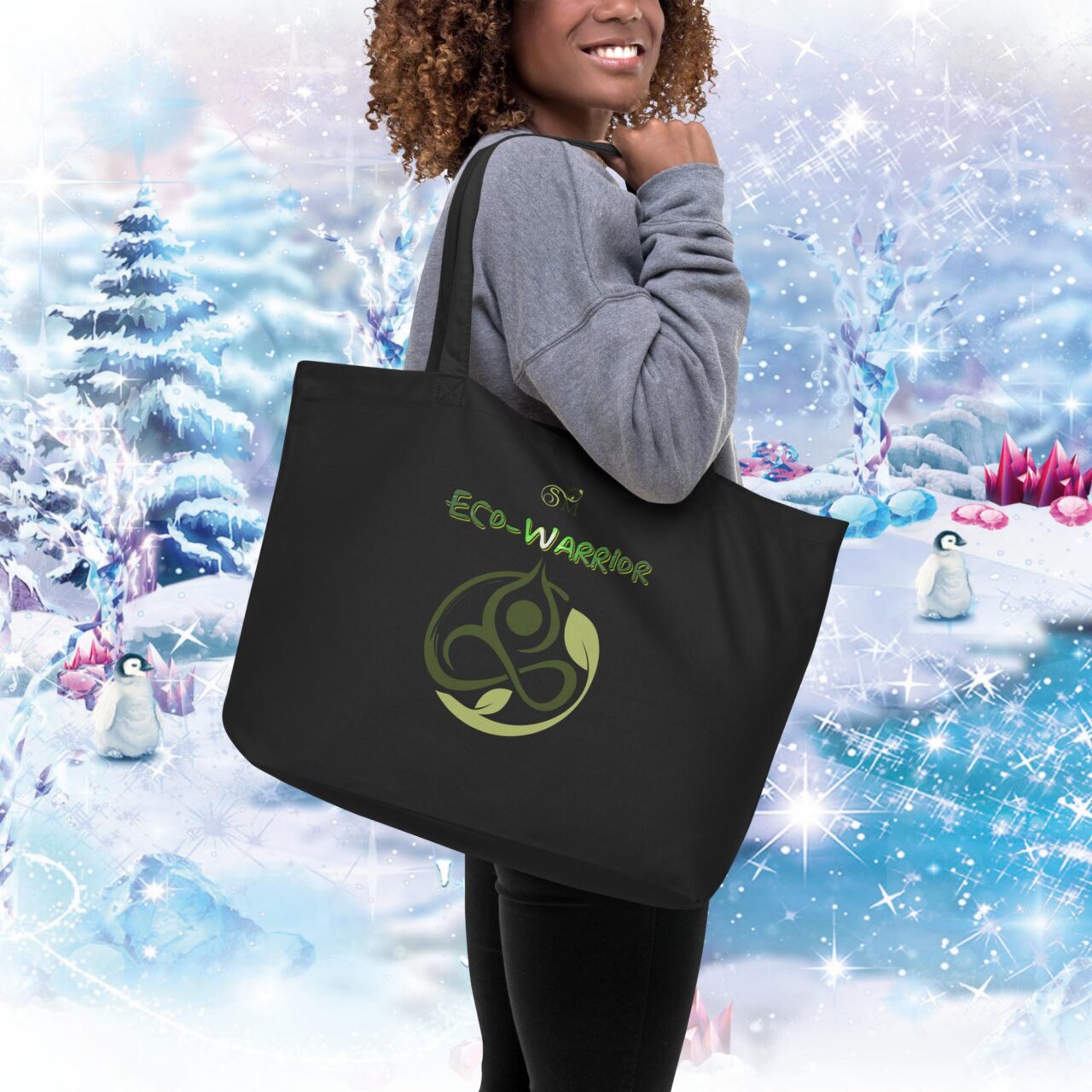 Express Yourself Tote Bag Topaz Wake Up and Change - Image 7