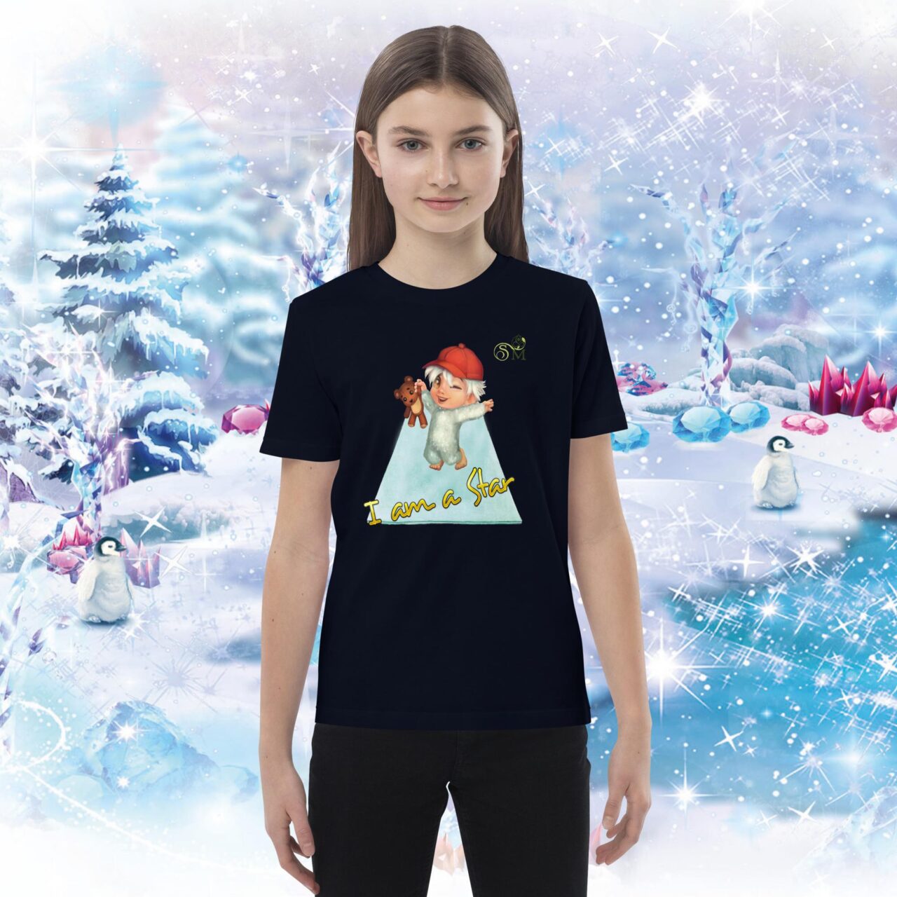 Children's Yoga T-Shirt  I am a Star - Image 6