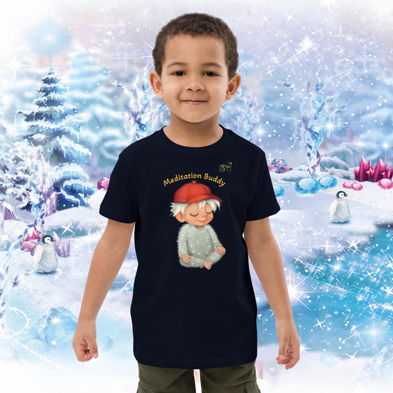 Children's Meditation T-Shirt - Meditation Buddy - Image 5