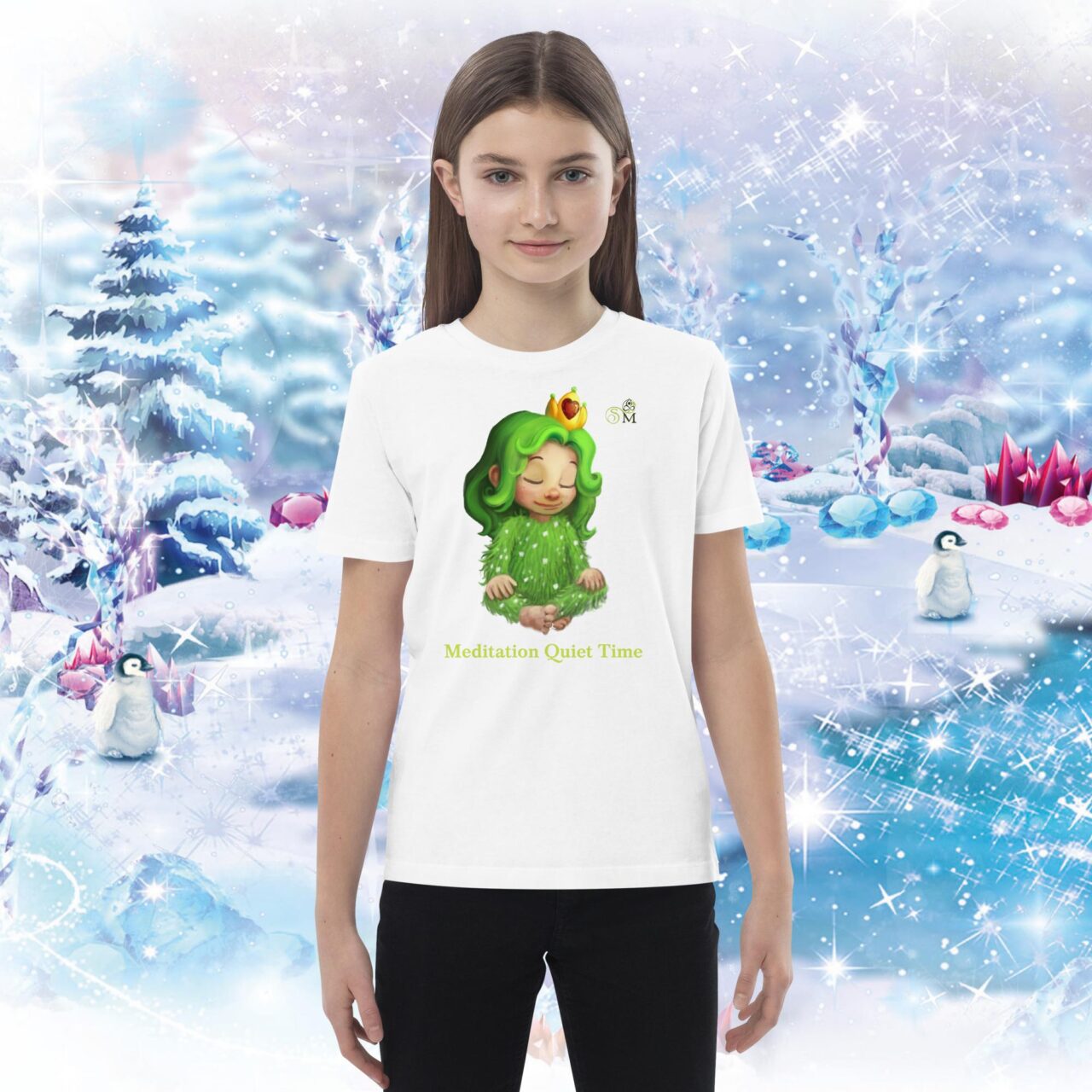 Children's Meditation T-Shirt Meditation Quiet Time