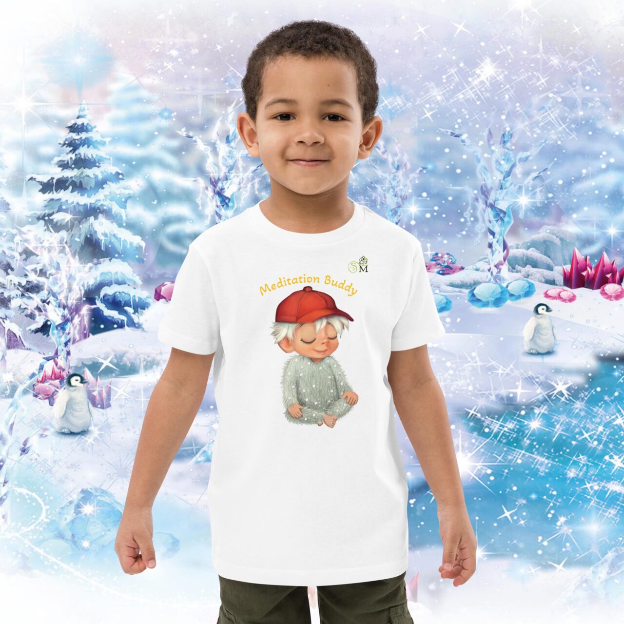 Children's Meditation T-Shirt - Meditation Buddy - Image 6