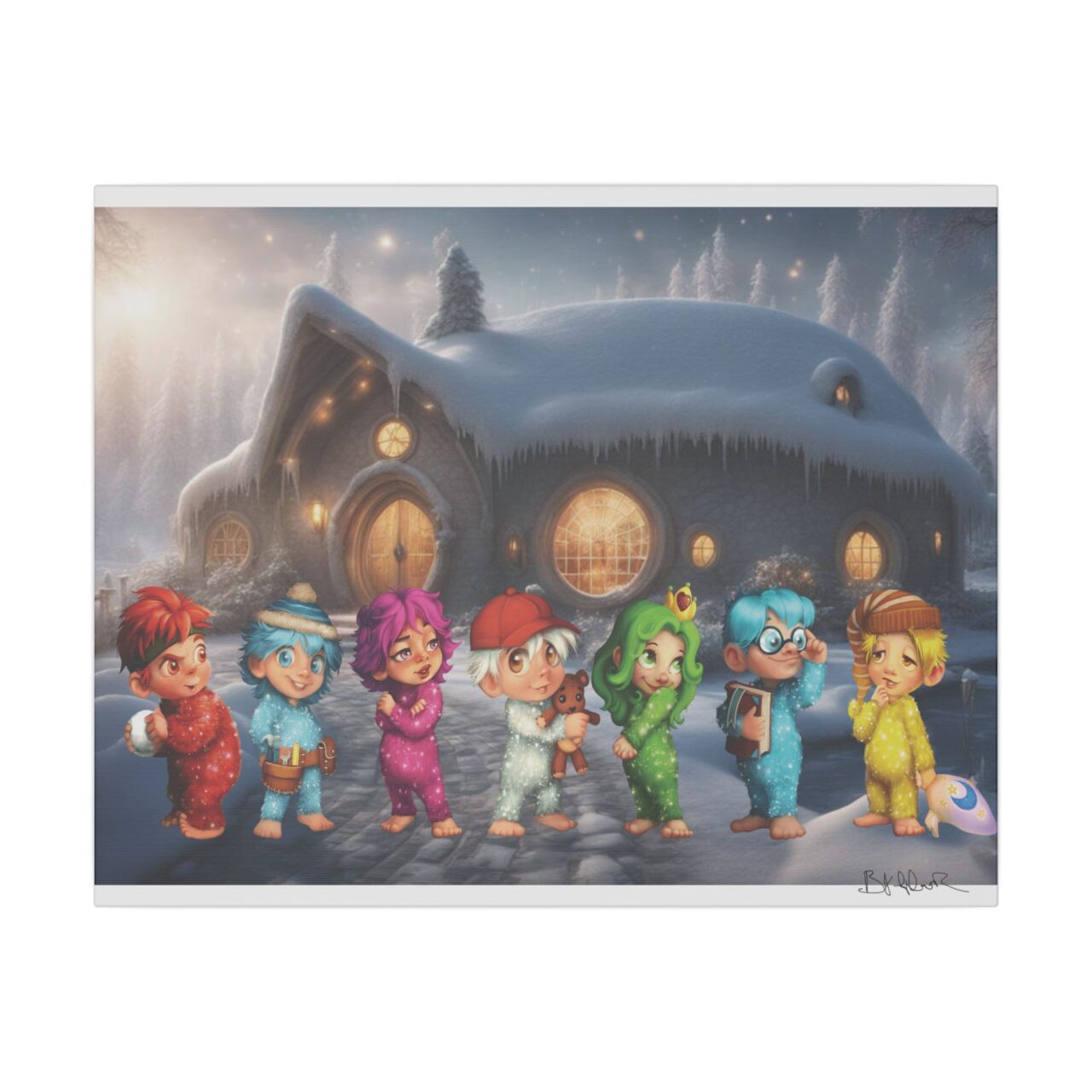 Snowmites Canvas - Snowville - Image 9