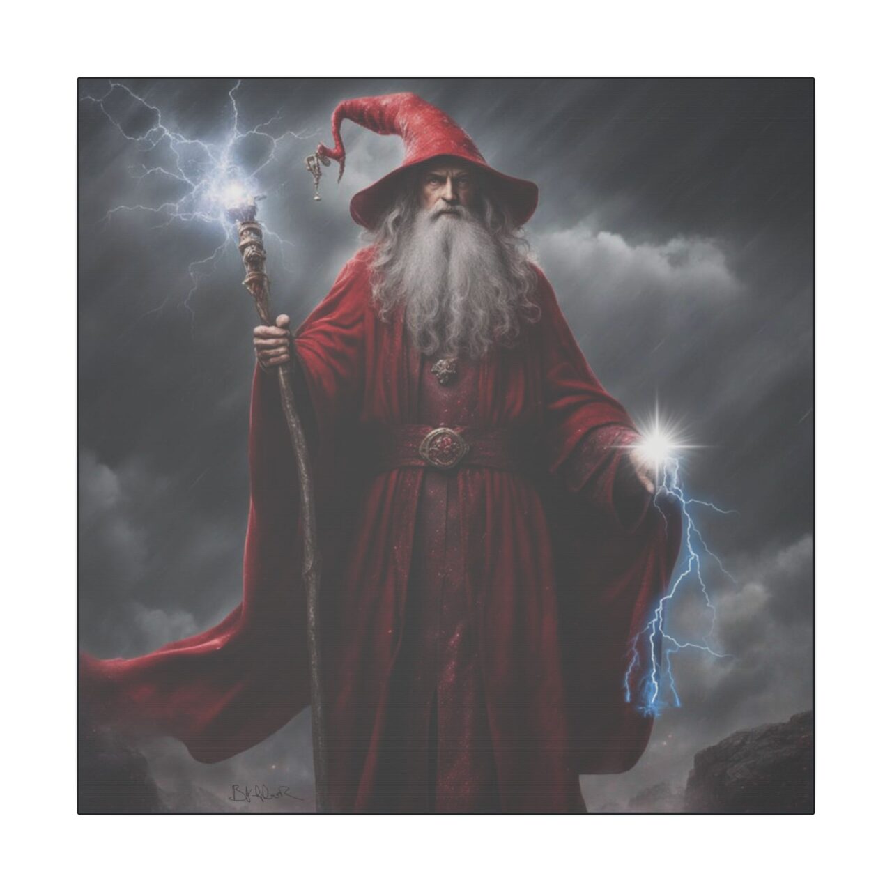 The Wizard Collection Canvas - Rain Wizard - Image 5