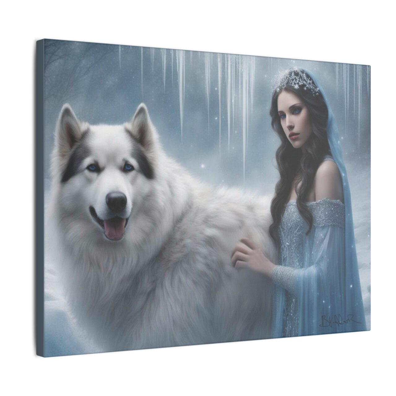 Zandeer, the Beautiful Spirit of Children with Earl Canvas - Image 10