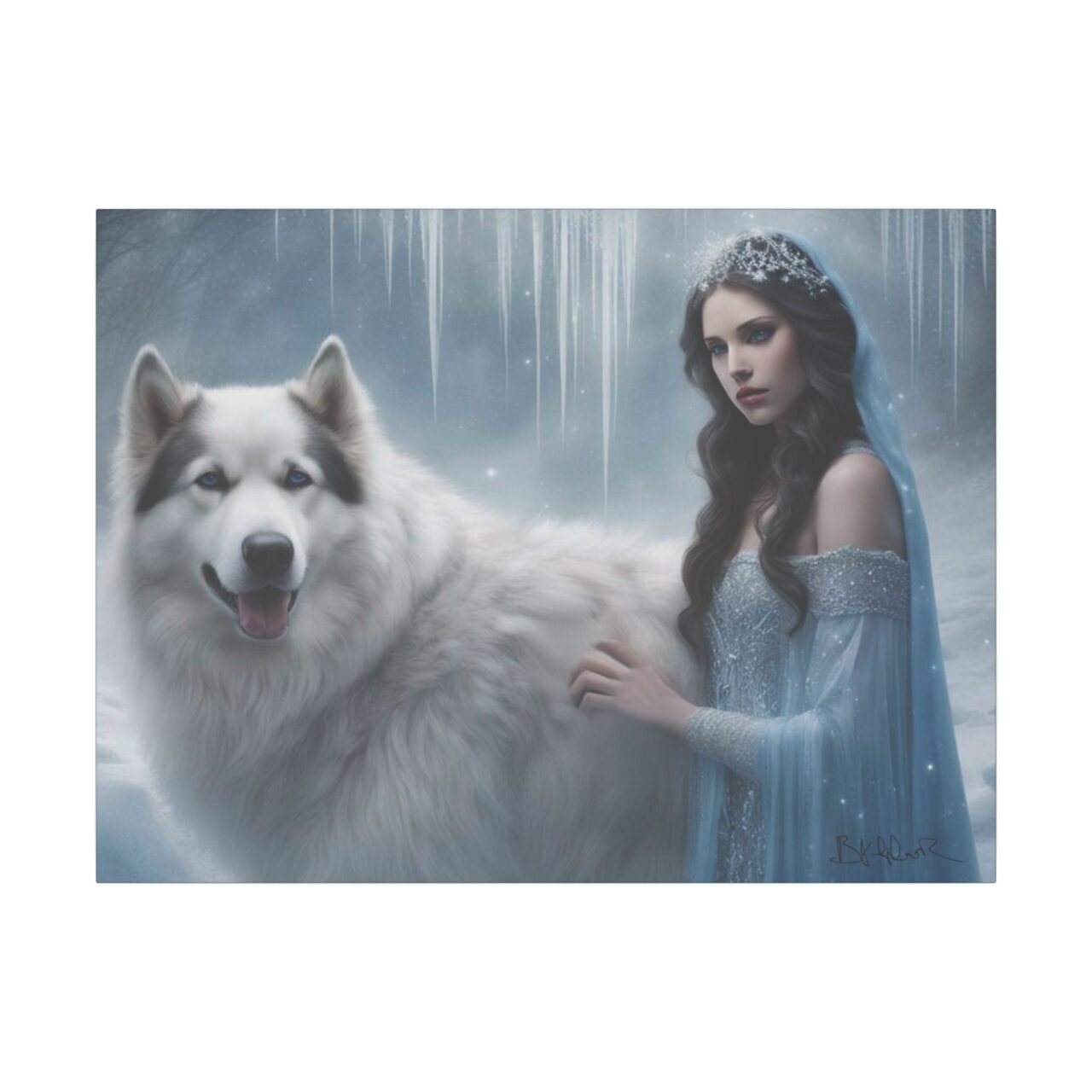 Zandeer, the Beautiful Spirit of Children with Earl Canvas - Image 21