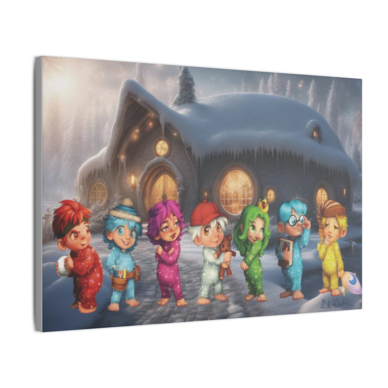 Snowmites Canvas - Snowville - Image 18