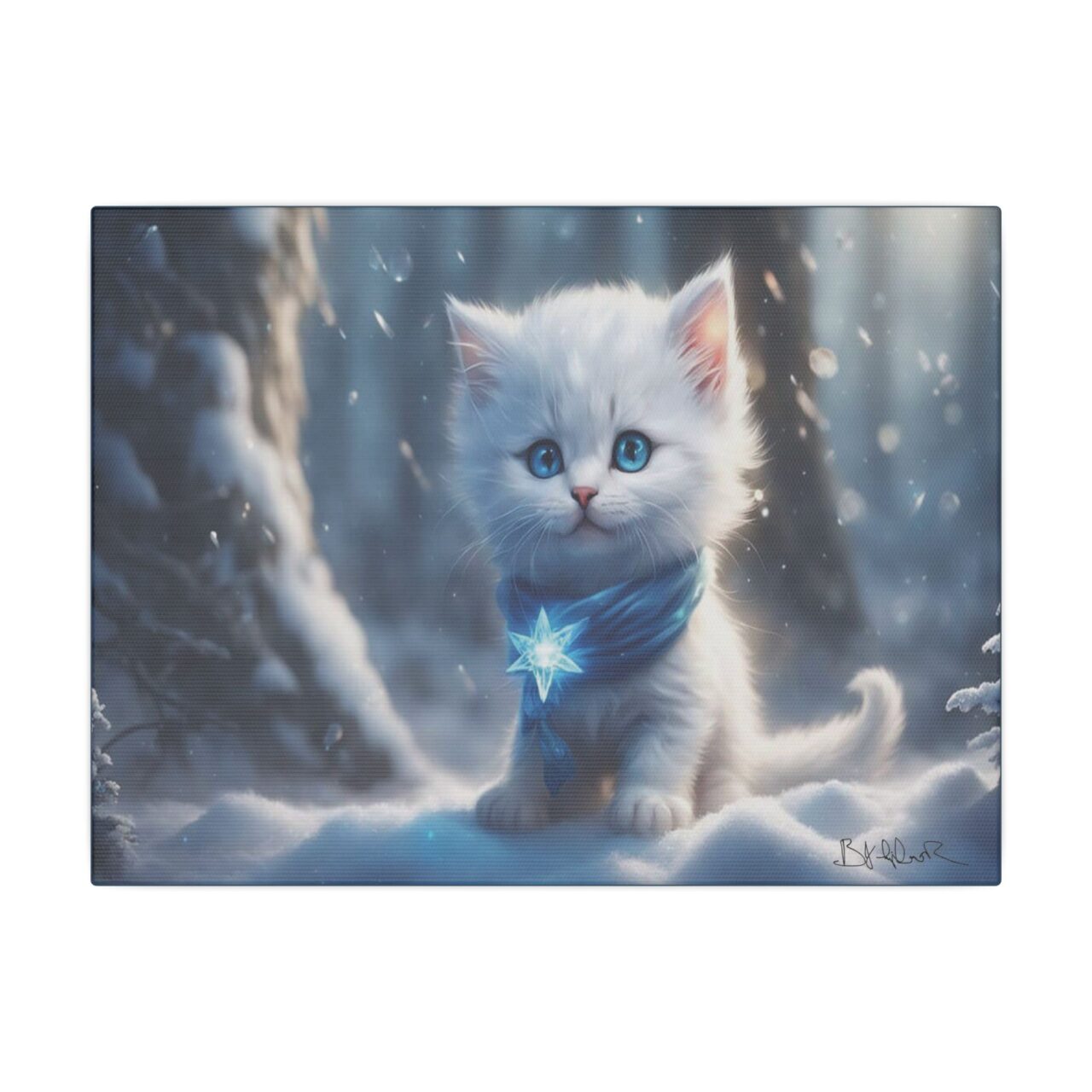 Gem Friends Canvas - Snowy - Image 2