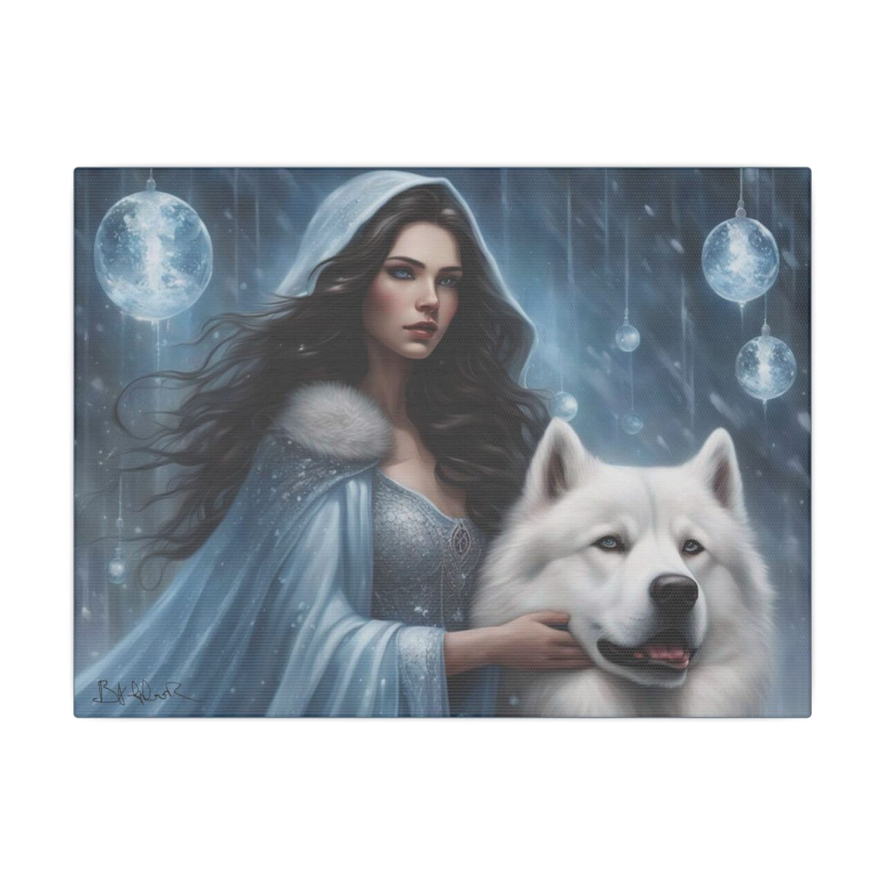 Zandeer, the Beautiful Spirit of Children with Shiloh Canvas