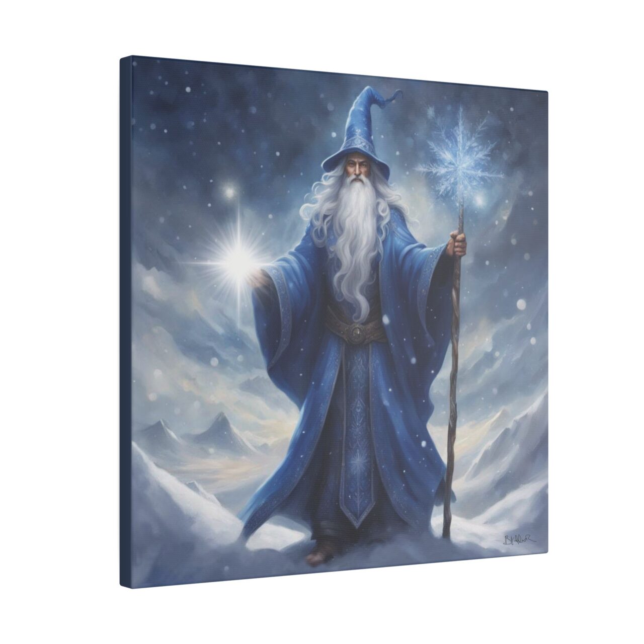 The Wizard Collection Canvas - Snow Wizard