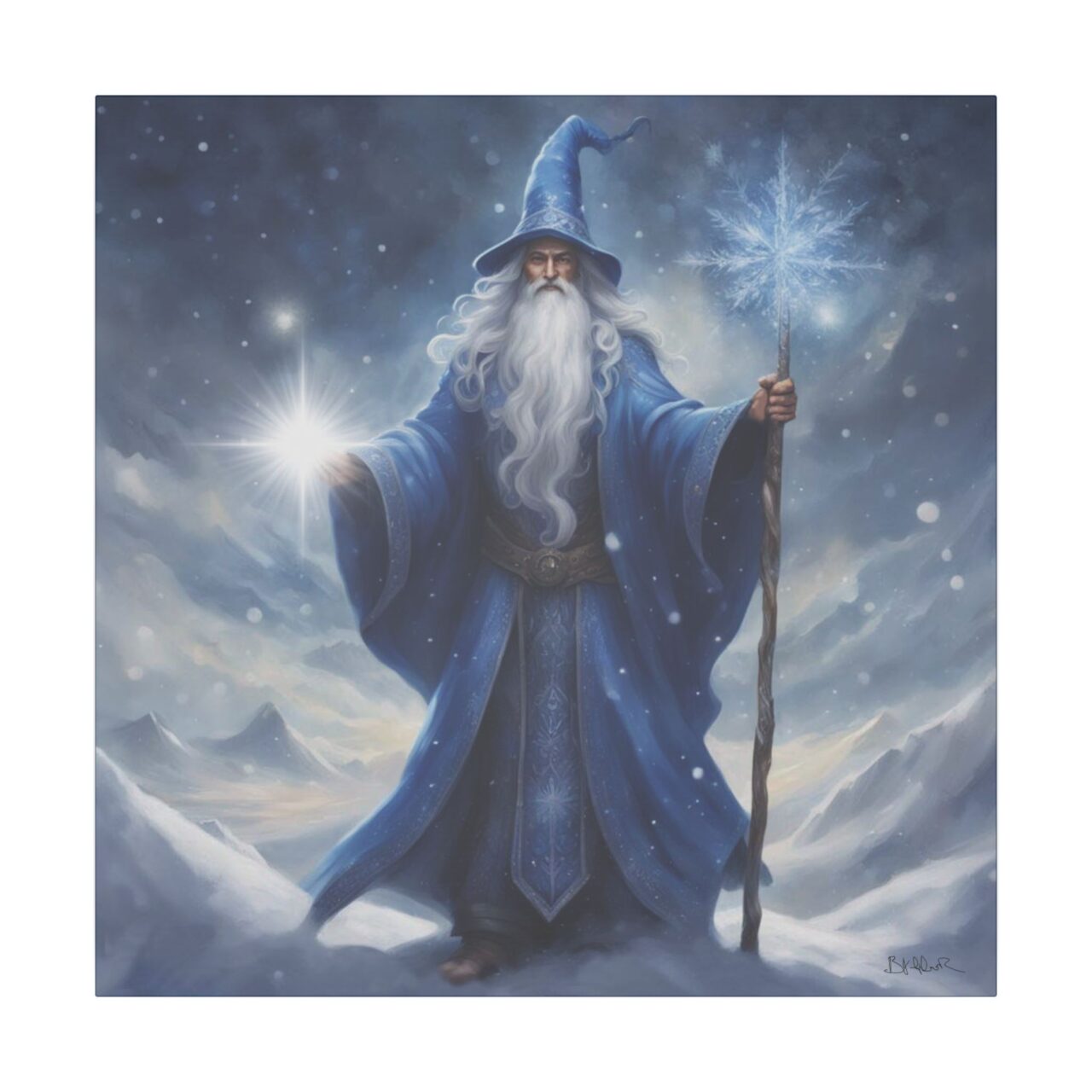 The Wizard Collection Canvas - Snow Wizard - Image 21