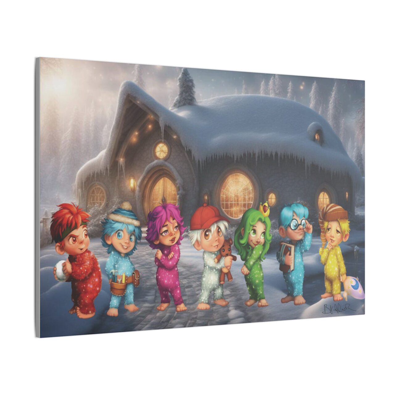 Snowmites Canvas - Snowville - Image 14