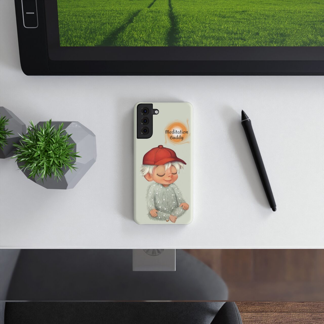 Phone Case - Gyp Meditation Buddy - Image 4