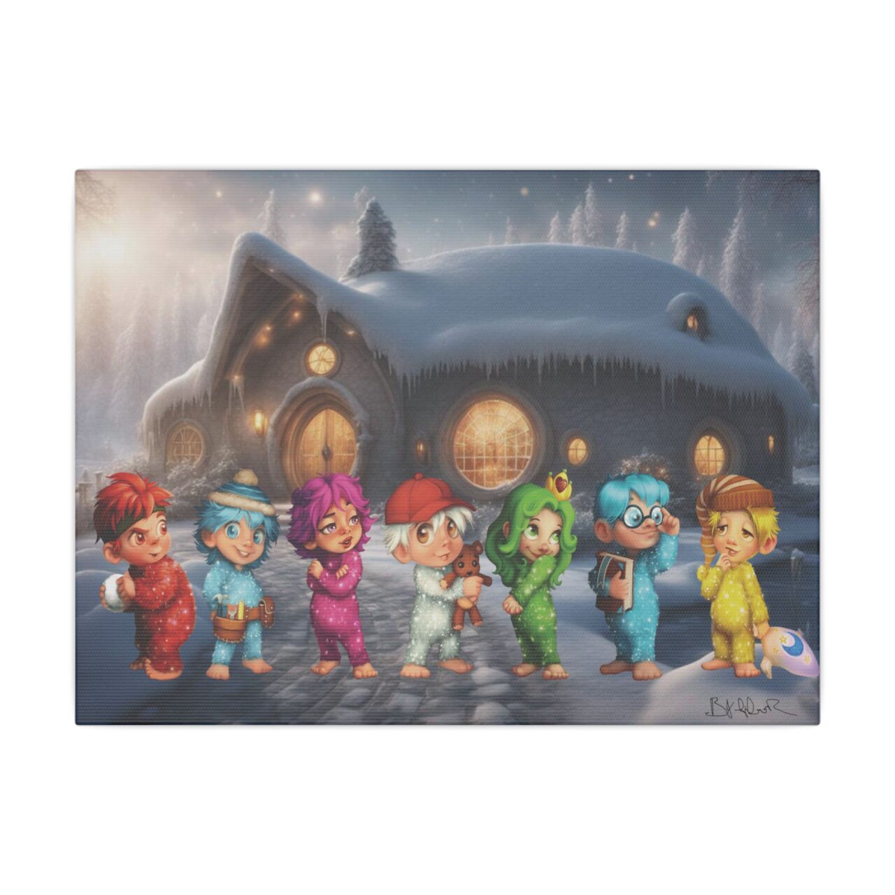 Snowmites Canvas - Snowville