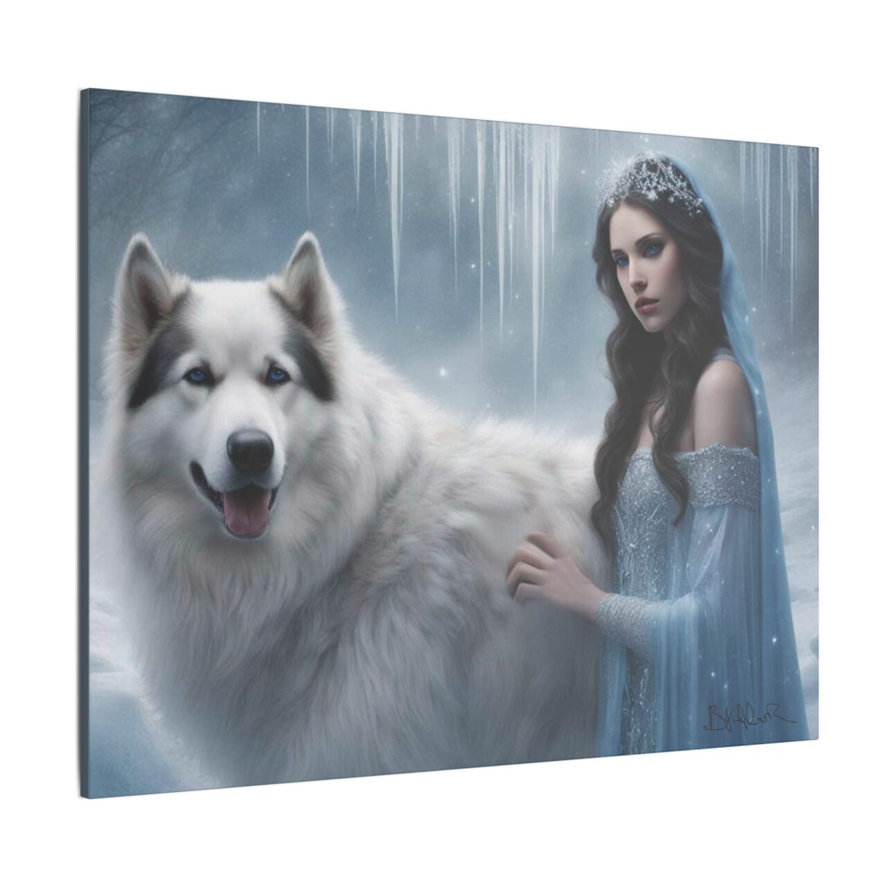 Zandeer, the Beautiful Spirit of Children with Earl Canvas - Image 18