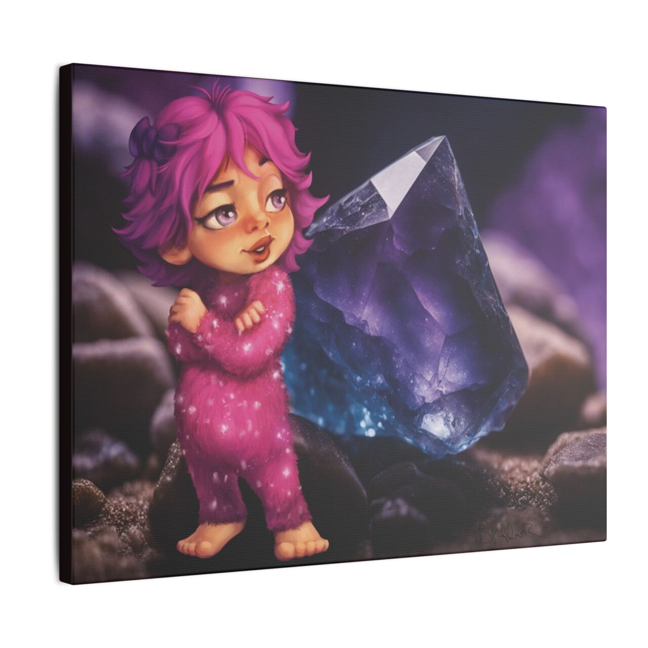Snowmites Gems Canvas - Fluo with Fluorite - Image 6