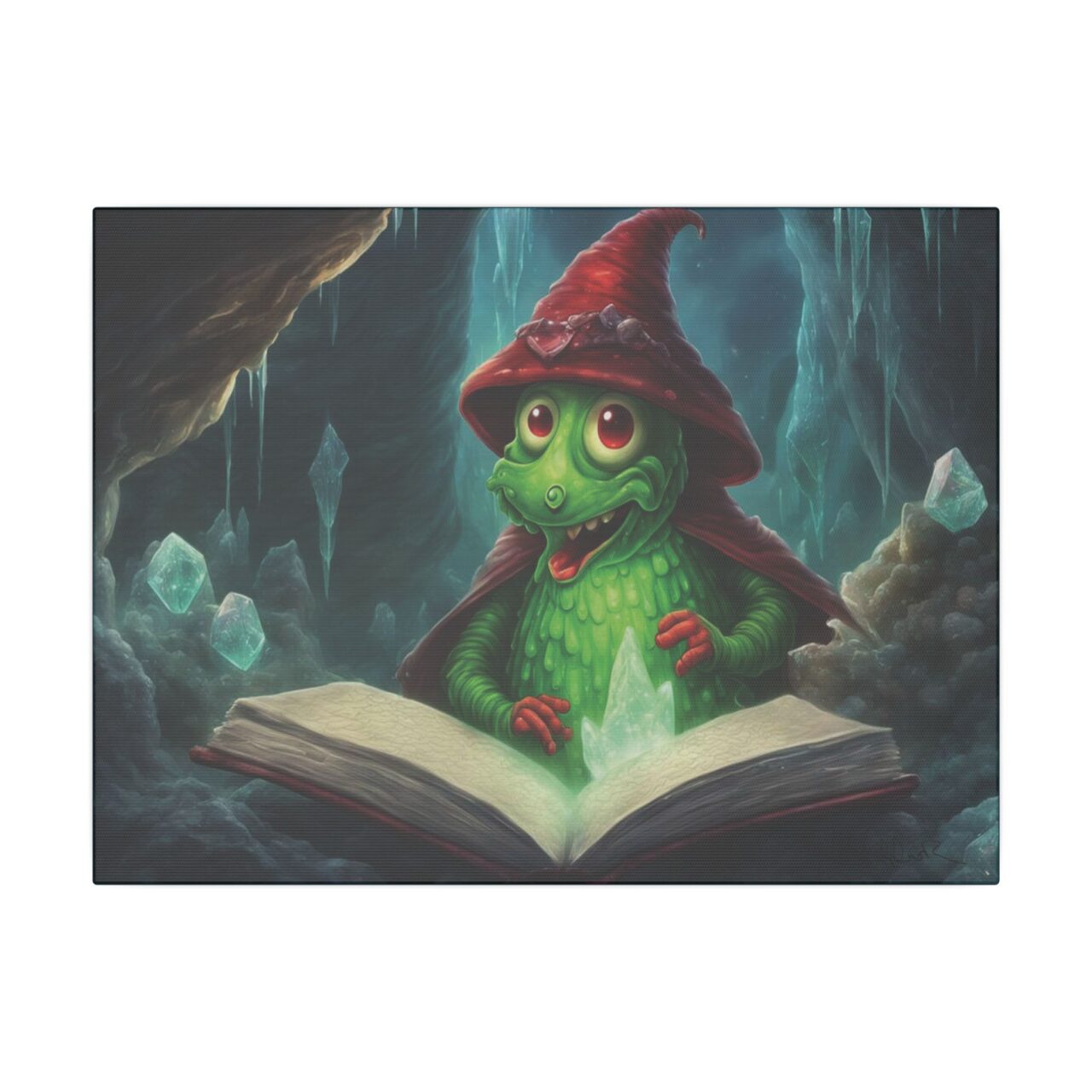 Gem Friends Canvas - Ice Worm Wormy - Image 5