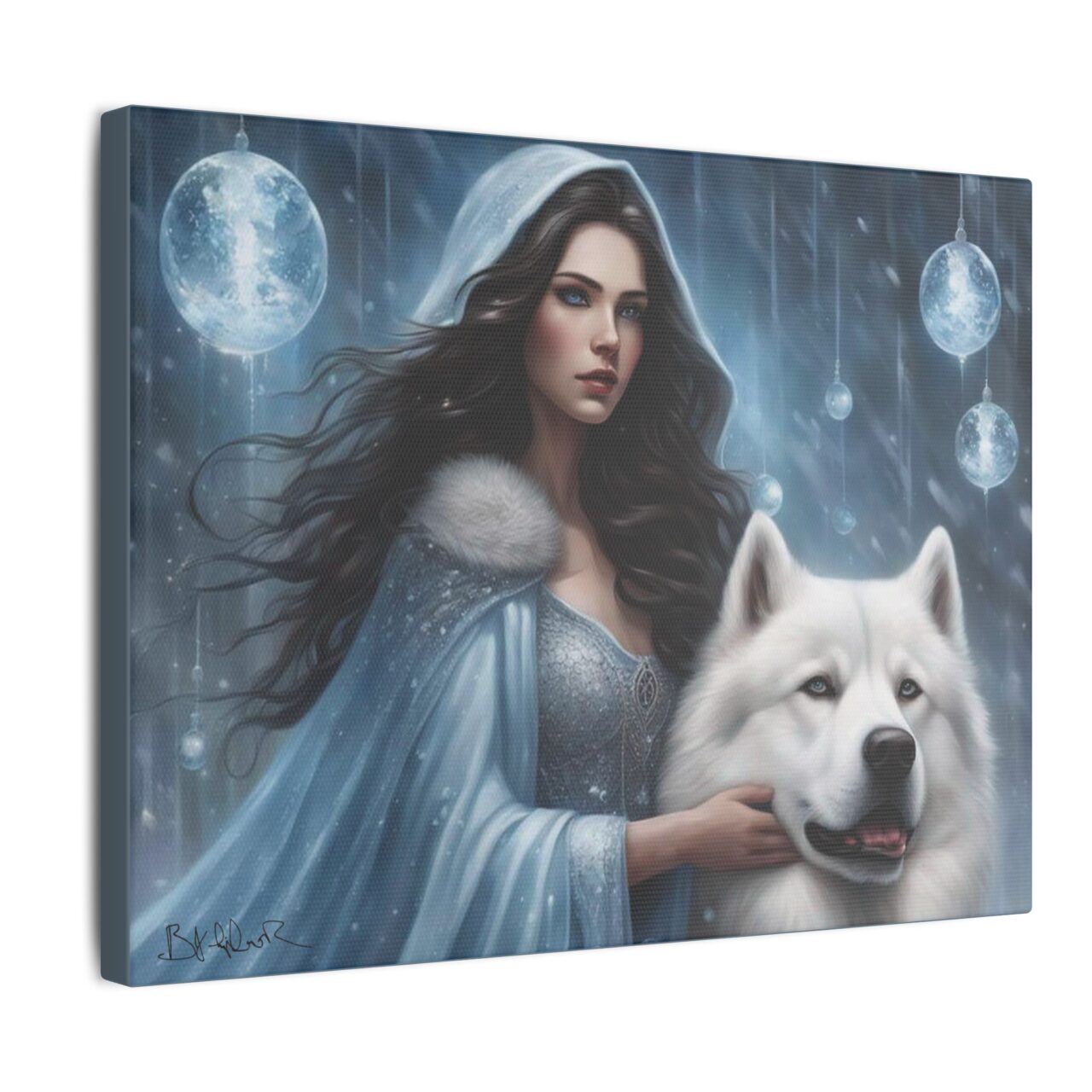 Zandeer, the Beautiful Spirit of Children with Shiloh Canvas - Image 2