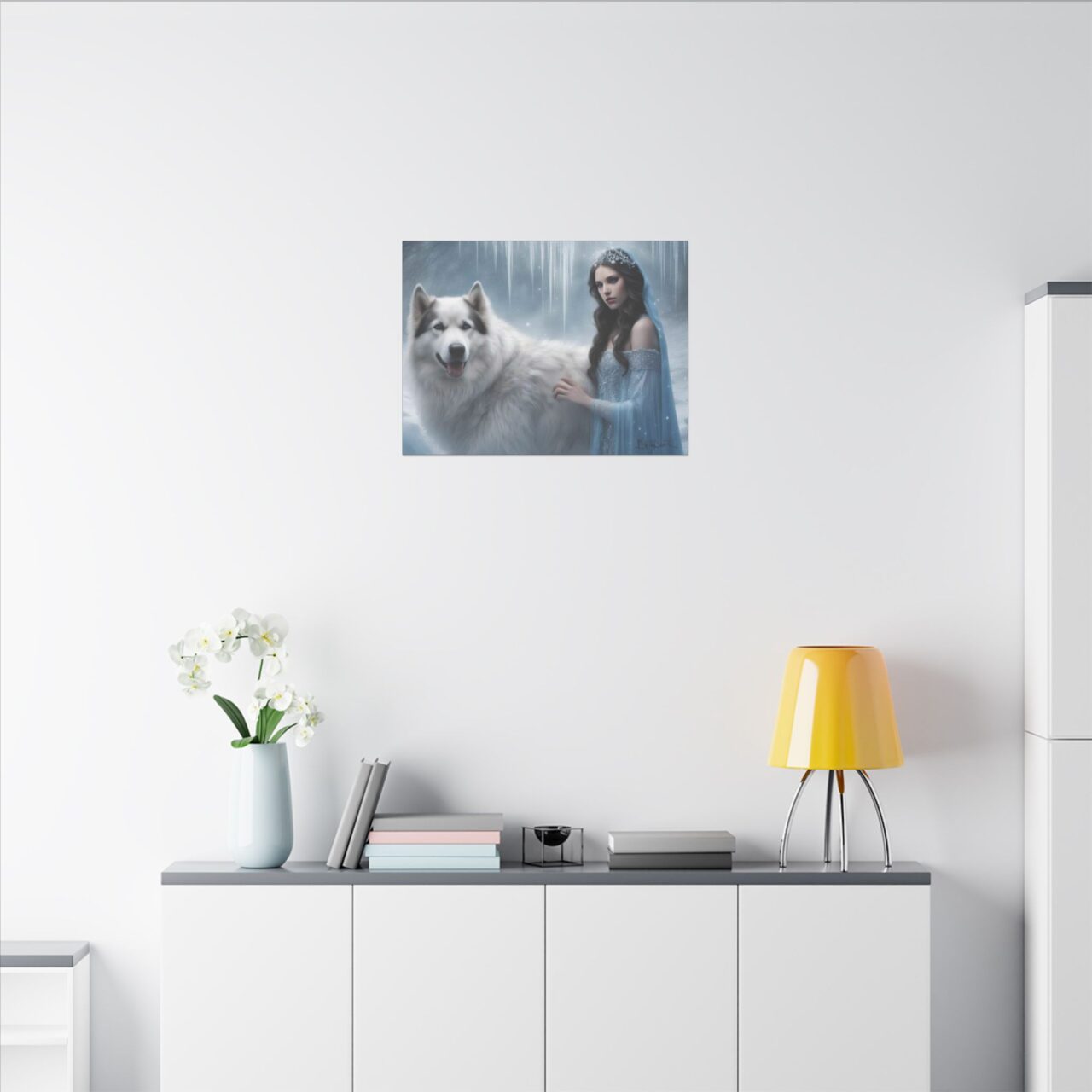 Zandeer, the Beautiful Spirit of Children with Earl Canvas - Image 20