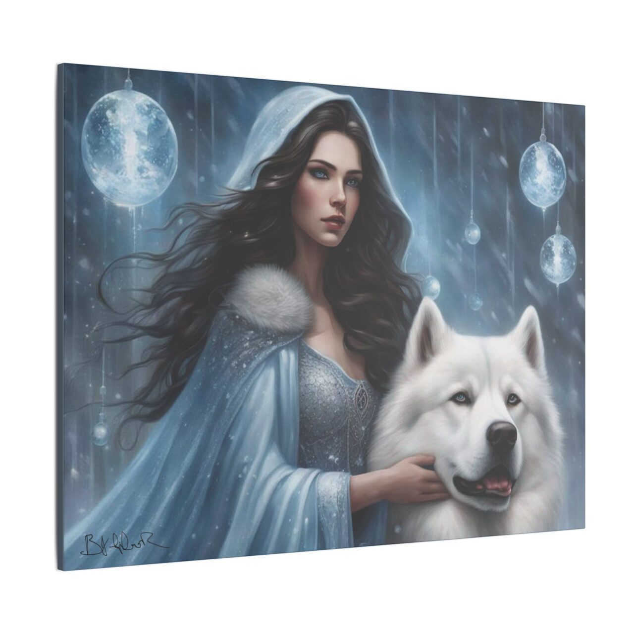 Zandeer, the Beautiful Spirit of Children with Shiloh Canvas - Image 14