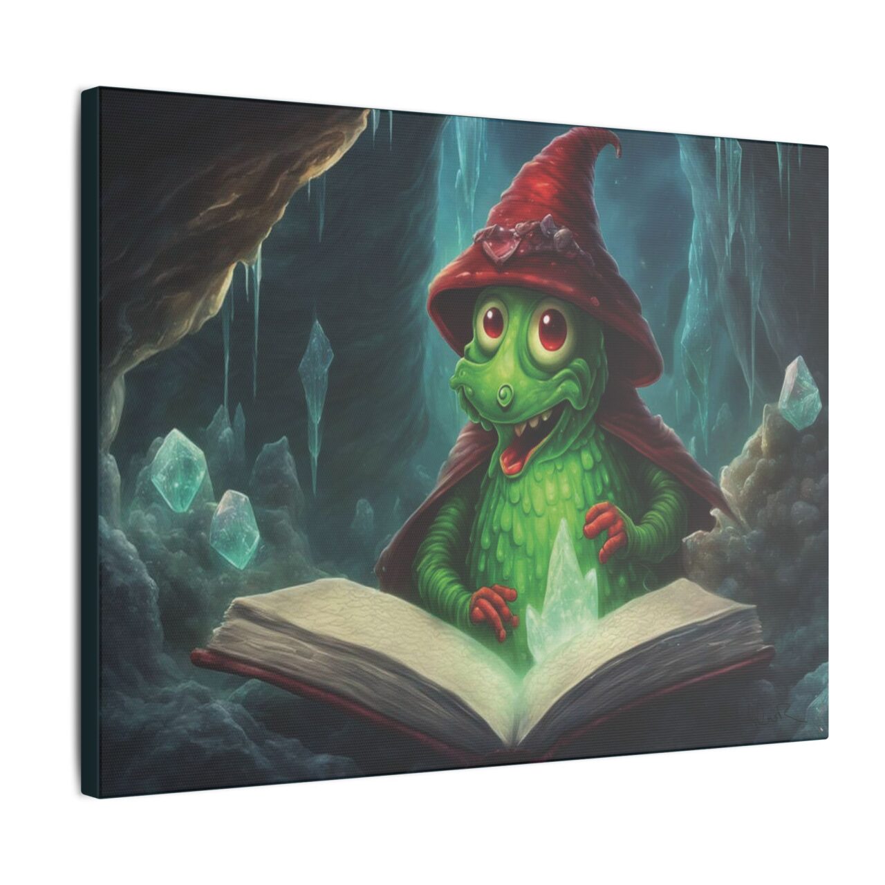 Gem Friends Canvas - Ice Worm Wormy - Image 6