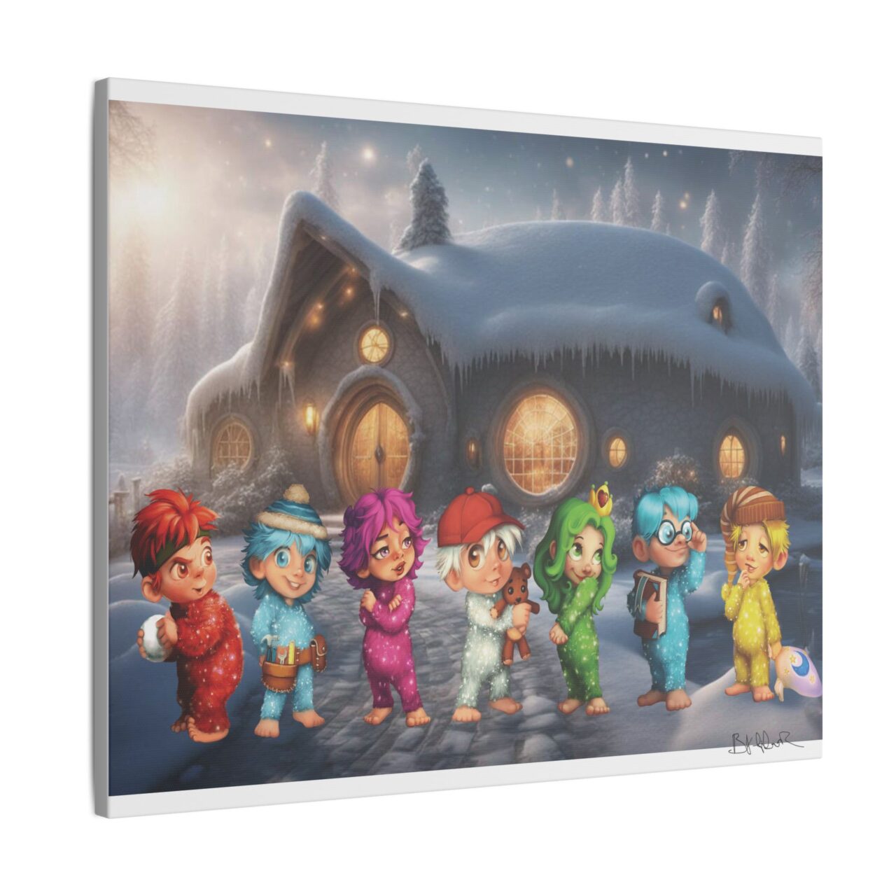 Snowmites Canvas - Snowville - Image 10