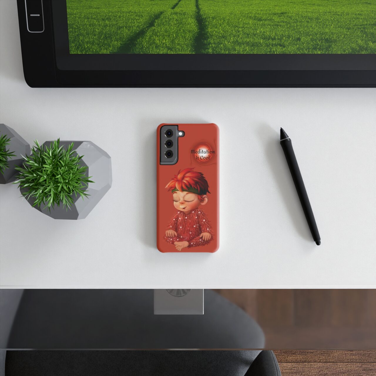 Phone Case - Jasper Meditation Is Cool