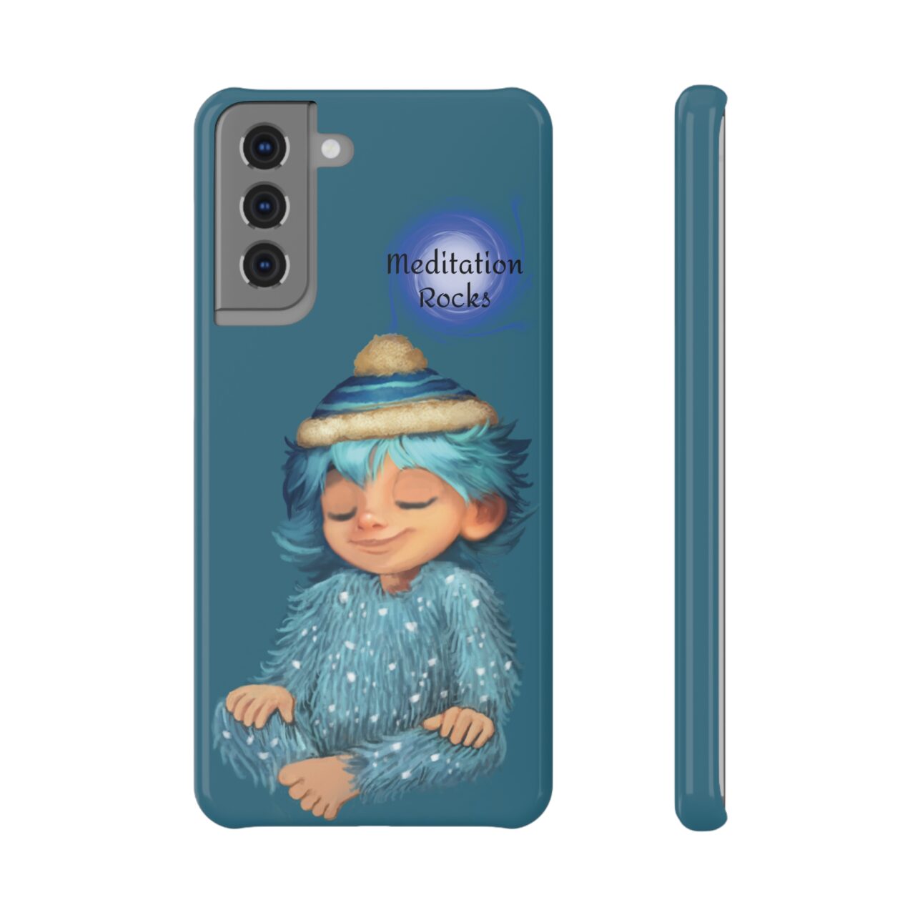 Phone Case - Aqua  Meditation Rocks - Image 2