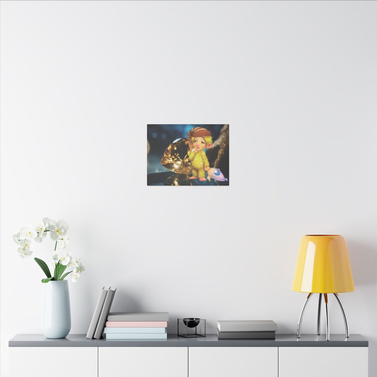 Snowmites Gems Canvas - Topaz with Topaz - Image 8