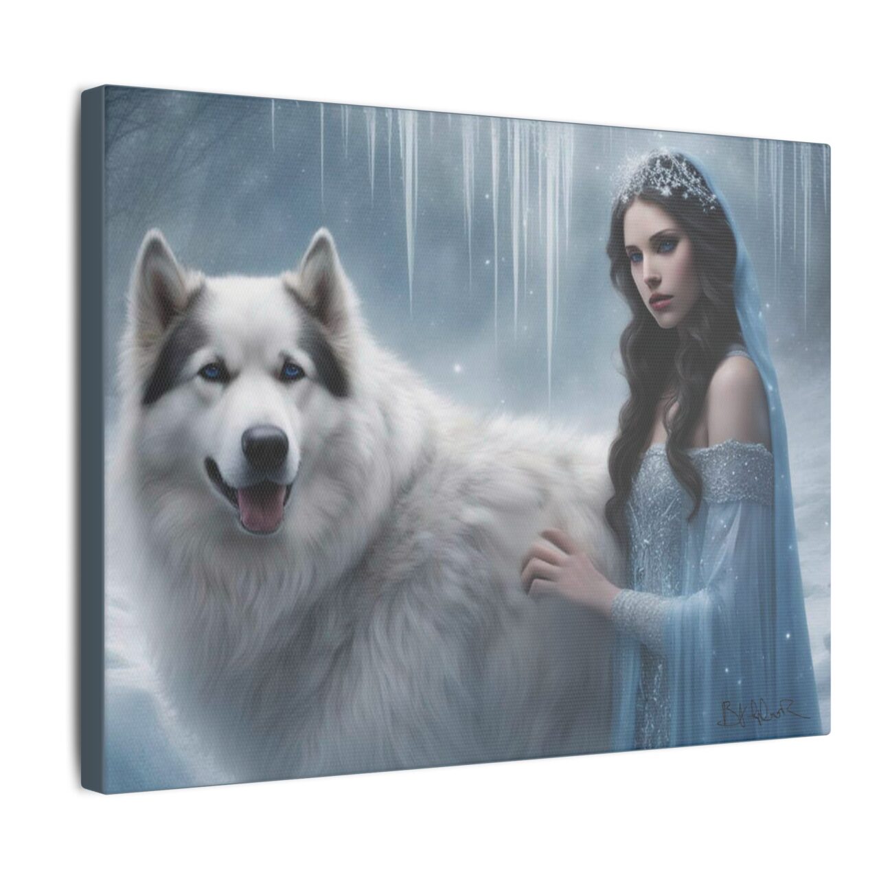 Zandeer, the Beautiful Spirit of Children with Earl Canvas - Image 5