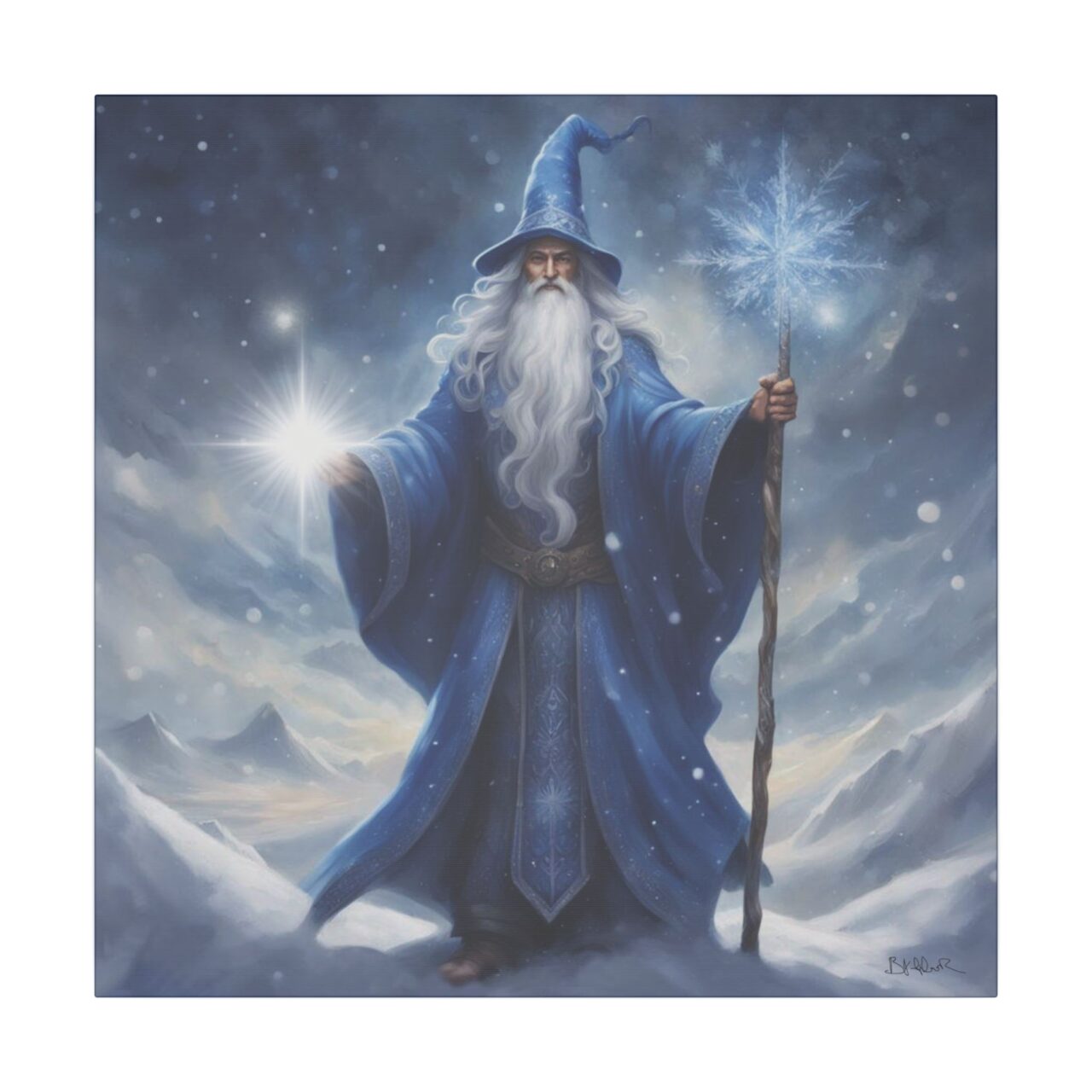 The Wizard Collection Canvas - Snow Wizard - Image 5