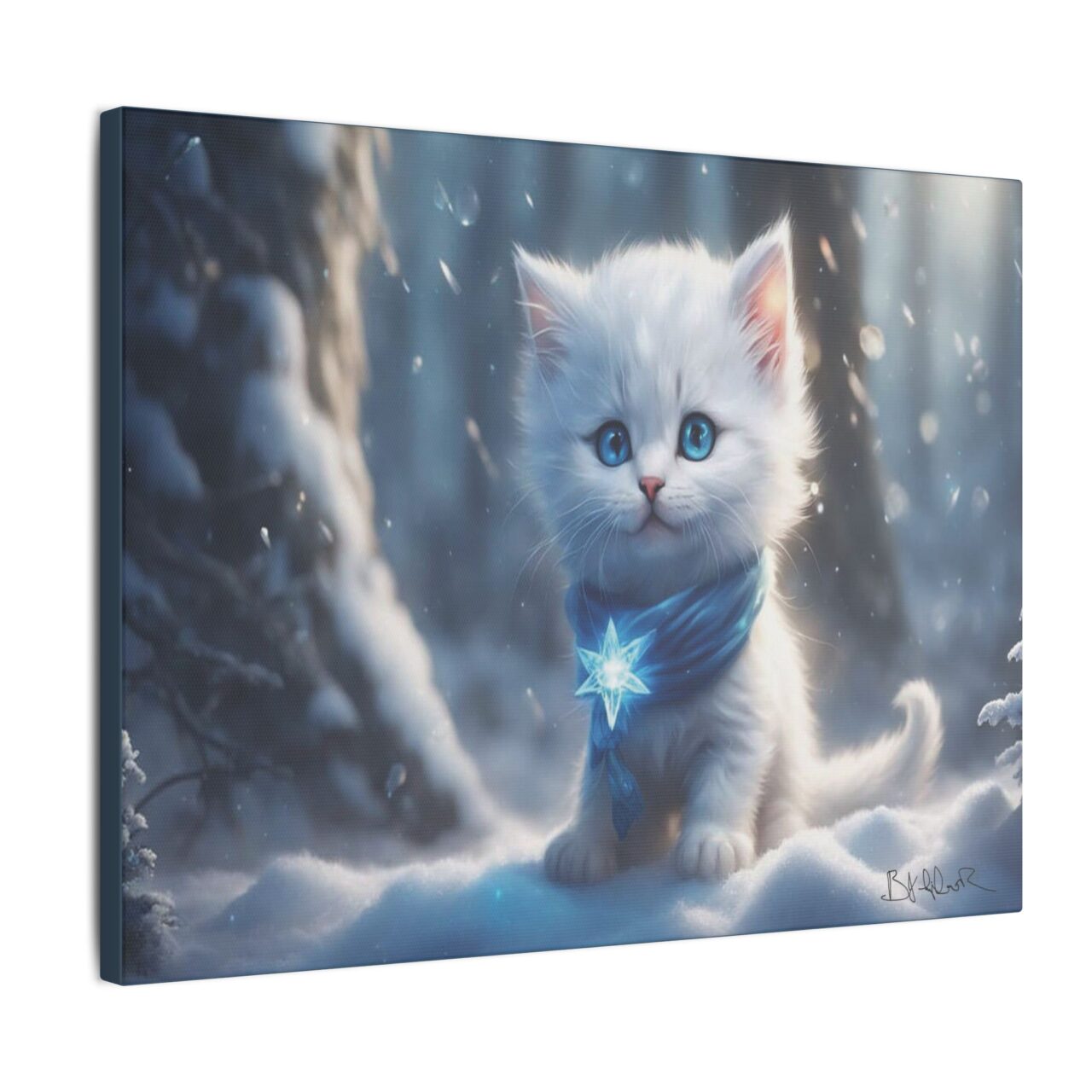 Gem Friends Canvas - Snowy - Image 6