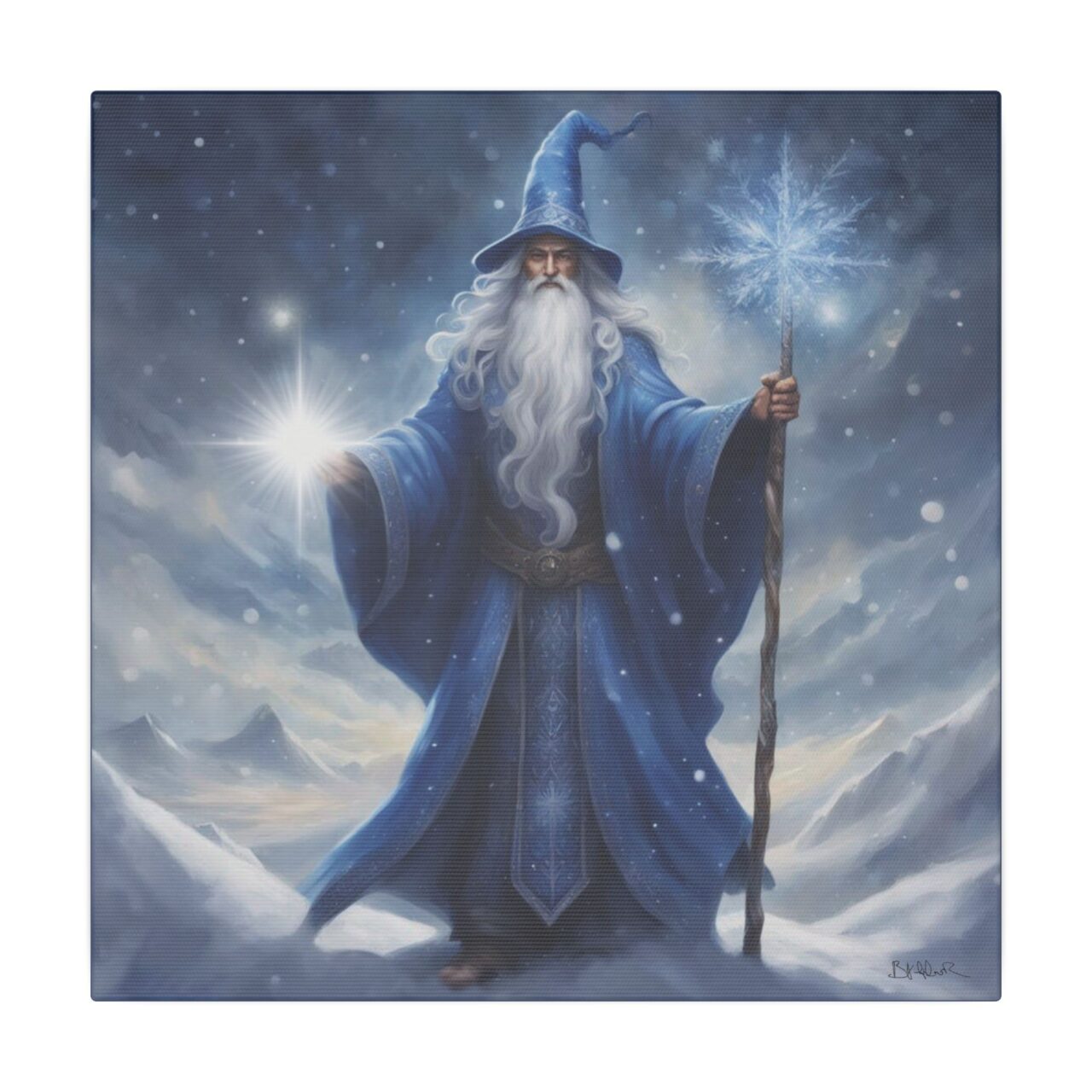 The Wizard Collection Canvas - Snow Wizard - Image 9