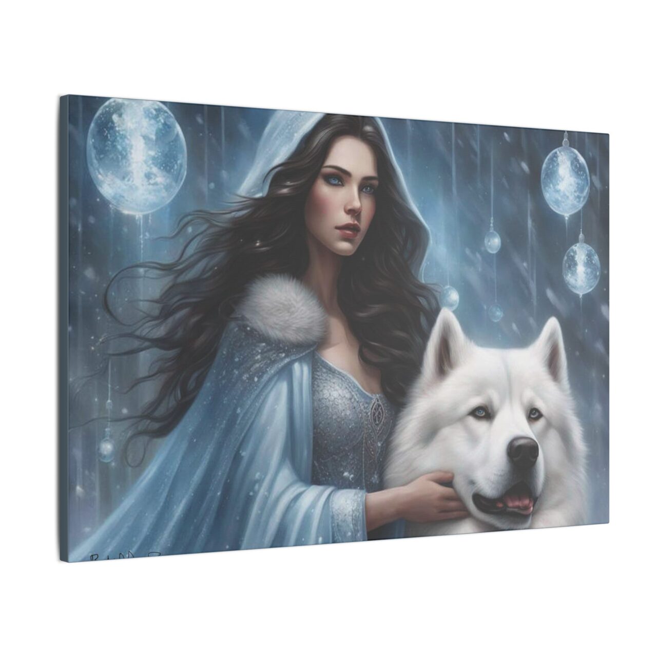 Zandeer, the Beautiful Spirit of Children with Shiloh Canvas - Image 22