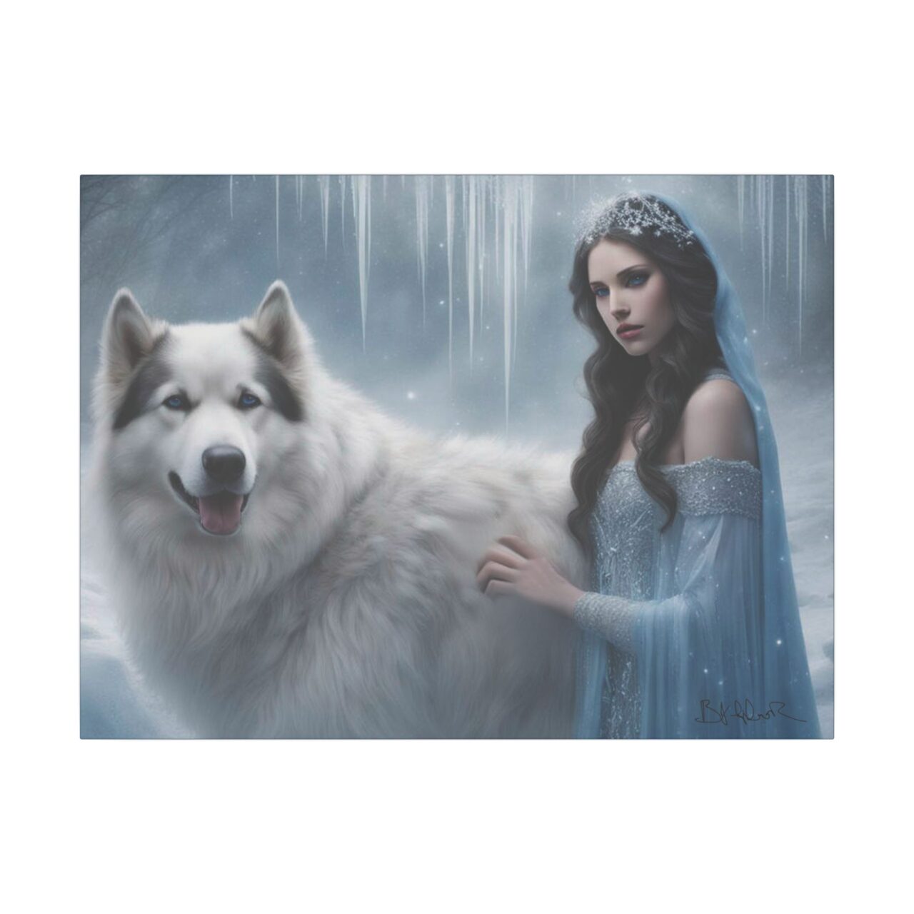 Zandeer, the Beautiful Spirit of Children with Earl Canvas - Image 17