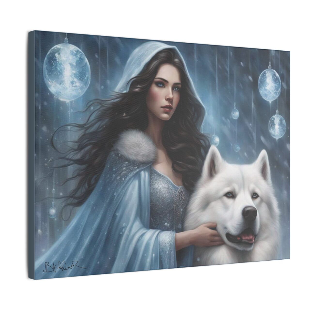 Zandeer, the Beautiful Spirit of Children with Shiloh Canvas - Image 6