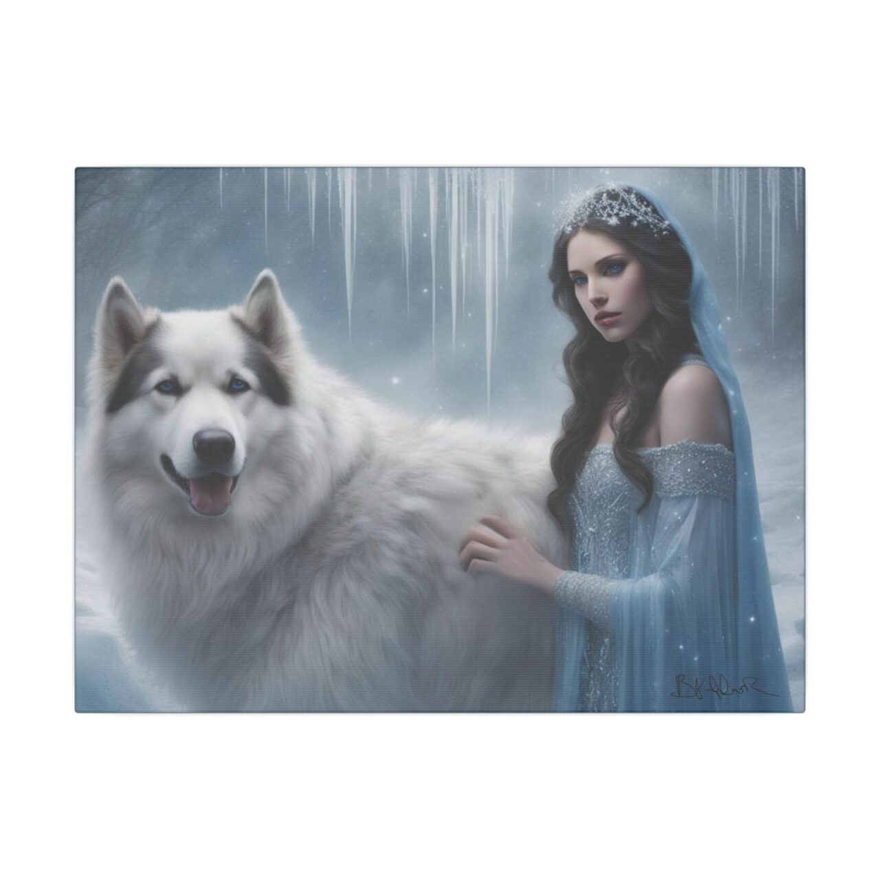 Zandeer, the Beautiful Spirit of Children with Earl Canvas - Image 9