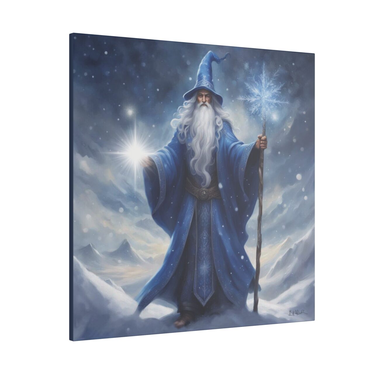 The Wizard Collection Canvas - Snow Wizard - Image 6