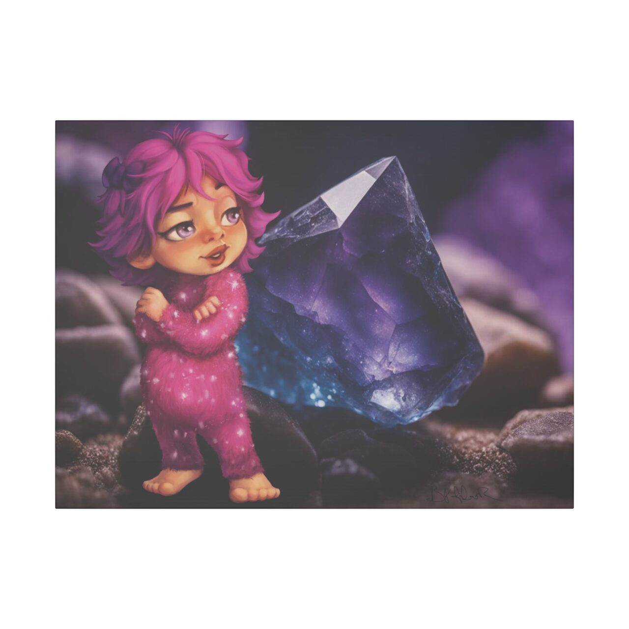 Snowmites Gems Canvas - Fluo with Fluorite - Image 17