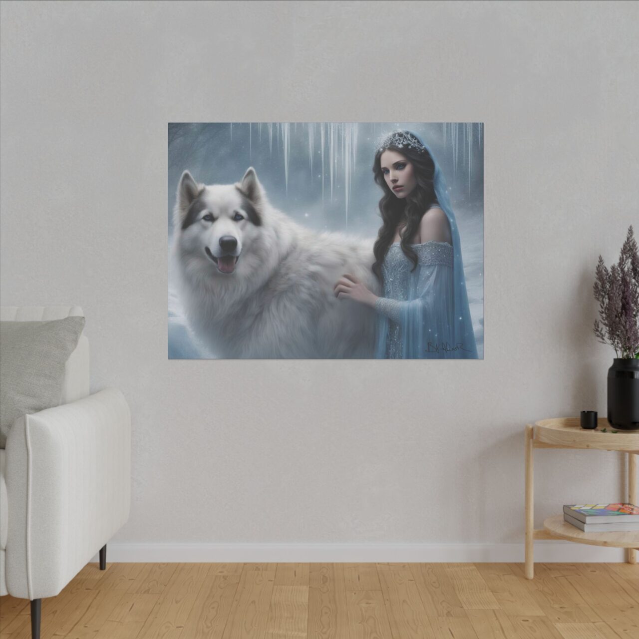 Zandeer, the Beautiful Spirit of Children with Earl Canvas