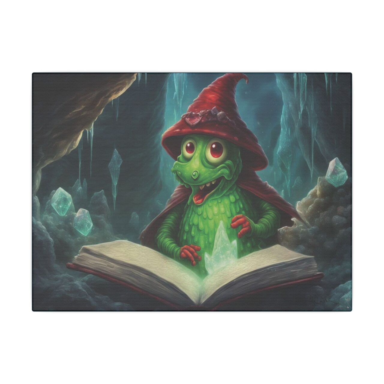 Gem Friends Canvas - Ice Worm Wormy - Image 2