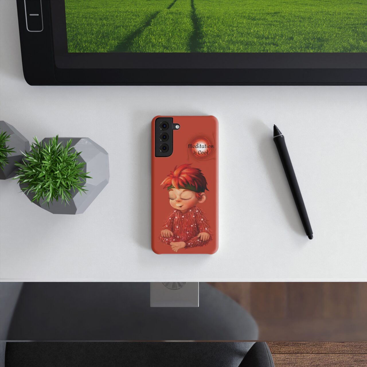 Phone Case - Jasper Meditation Is Cool - Image 4