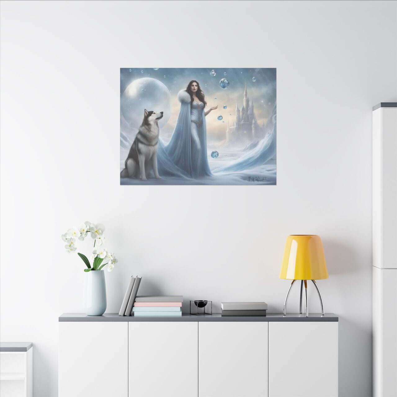 Zandeer, the Beautiful Spirit of Children with Lakota Canvas - Image 3