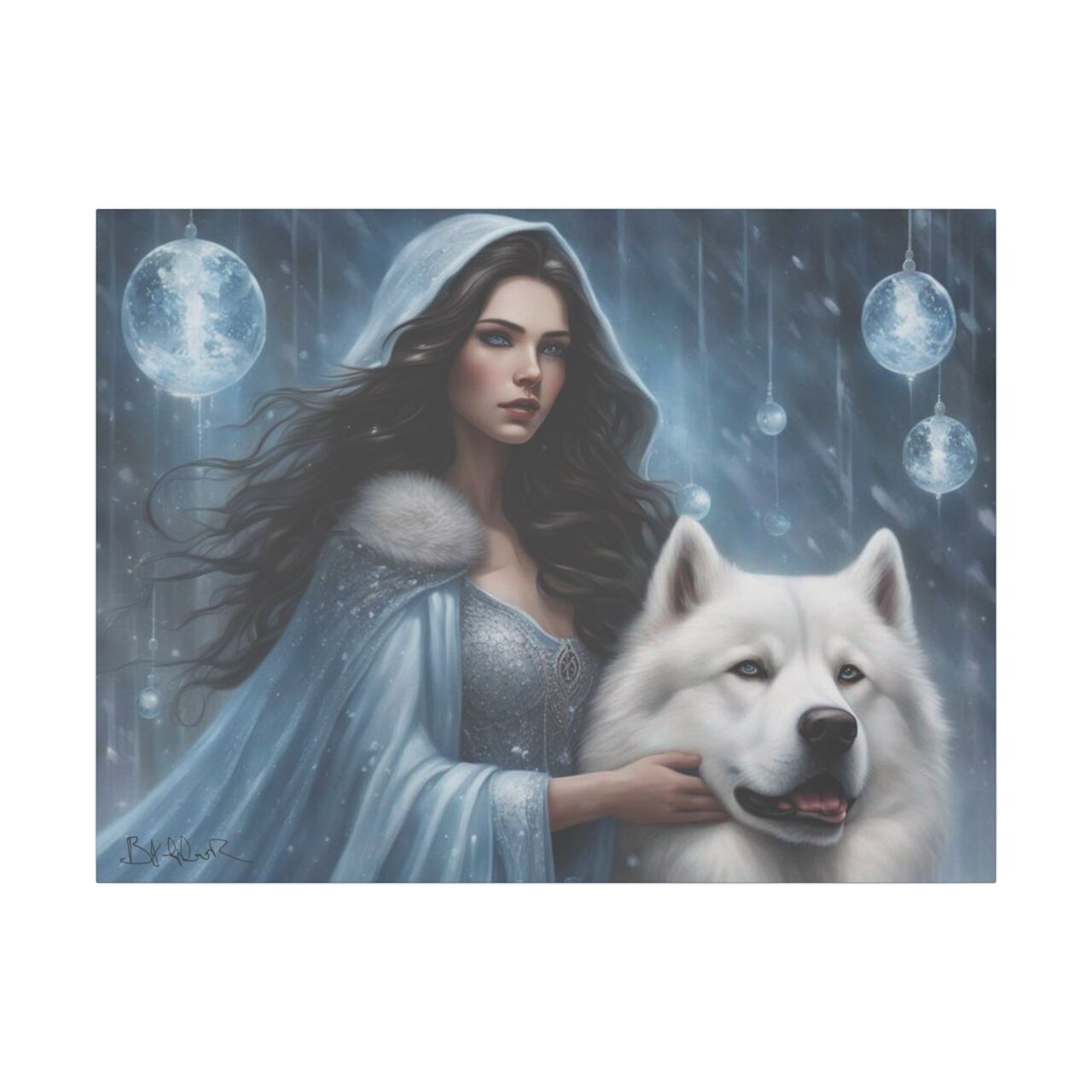 Zandeer, the Beautiful Spirit of Children with Shiloh Canvas - Image 17