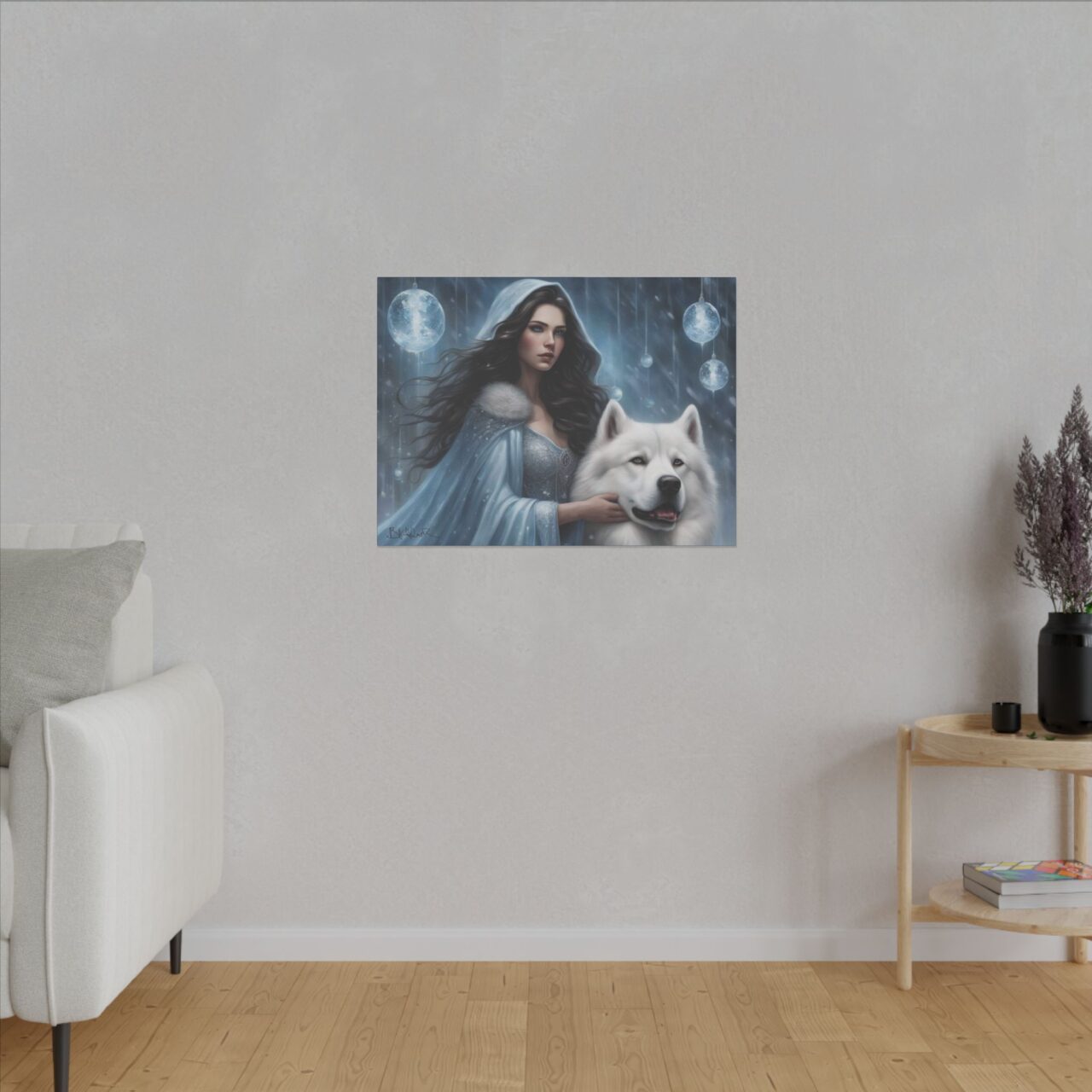 Zandeer, the Beautiful Spirit of Children with Shiloh Canvas - Image 15