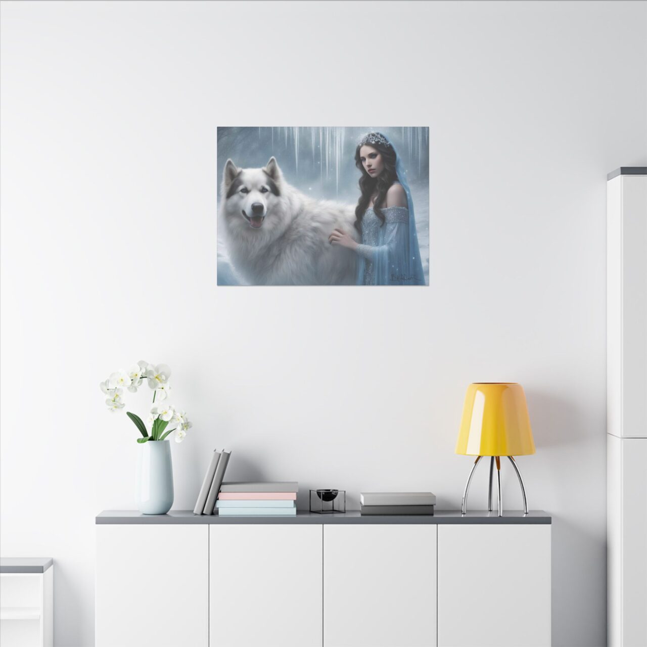 Zandeer, the Beautiful Spirit of Children with Earl Canvas - Image 24